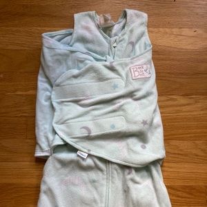 Halo SleepSack Swaddle Microfleece, size 3-6 months (13-18 lbs)